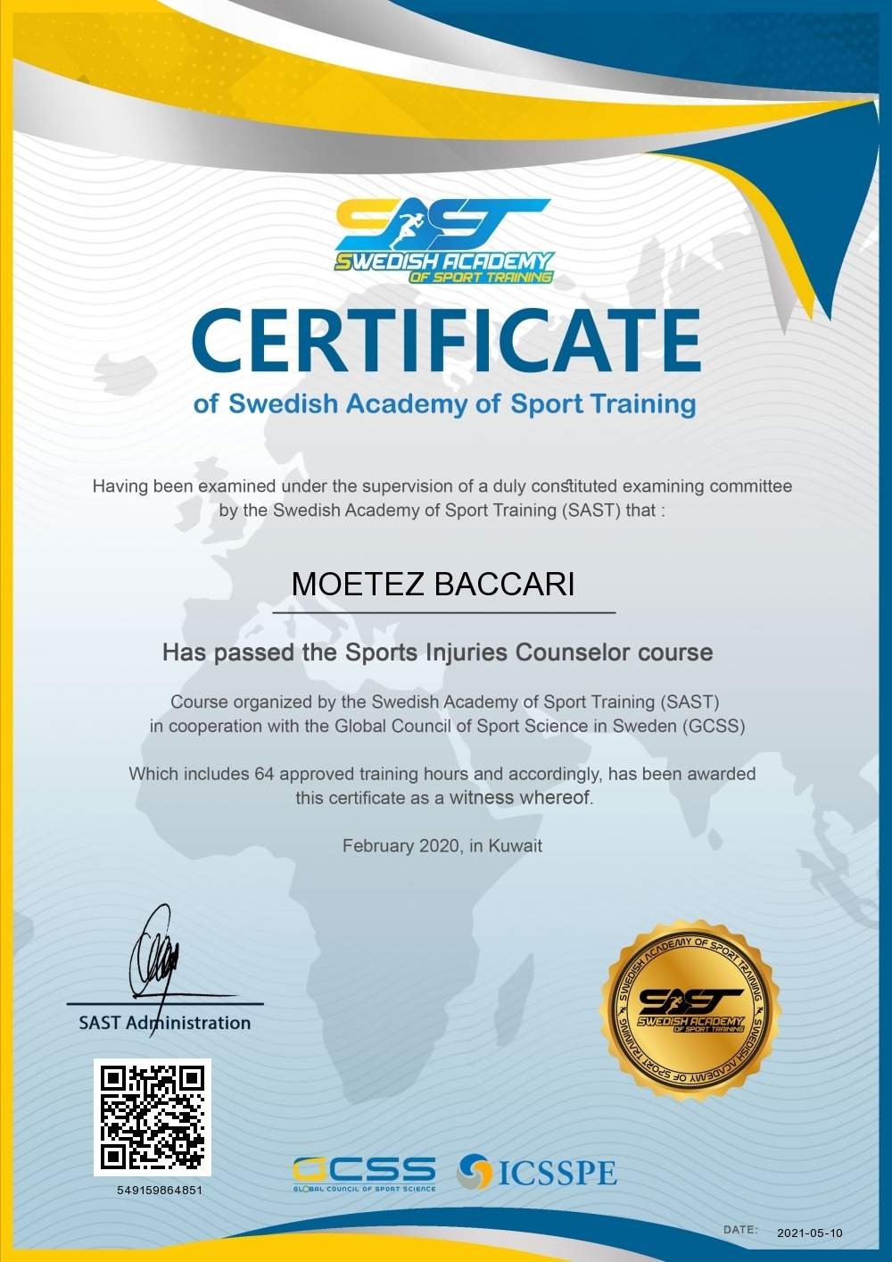 MOETEZ BACCARI